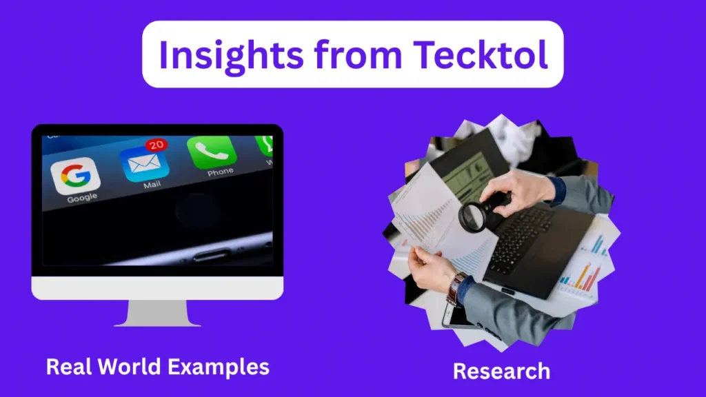 Insights from tecktol demonstrating real world examples and research.