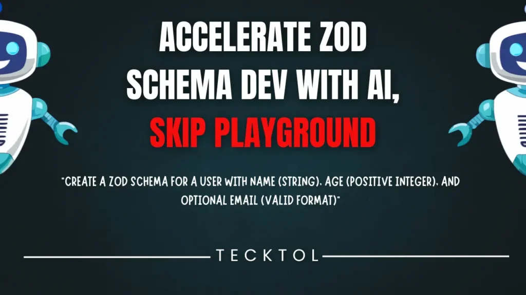 accelerate zod schema with ai